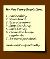 My Resolutions